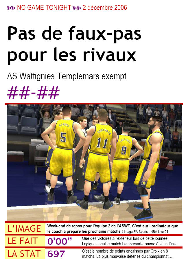 No Game 2